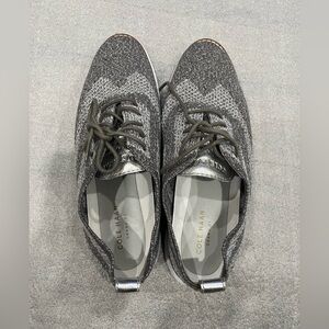 [6.5B]Cole Haan Charcoal Knit Oxford Shoes